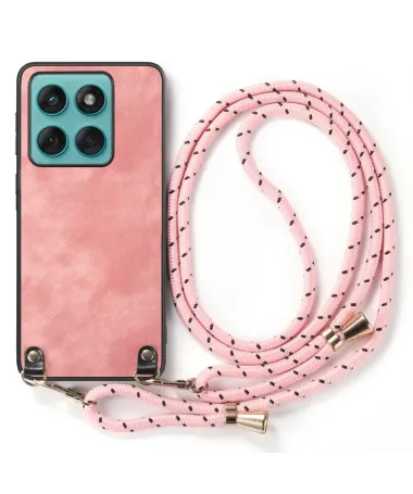 Coque Motorola Edge 60 Fusion avec Cordon | CORDOLUX Or Rose - photo 9