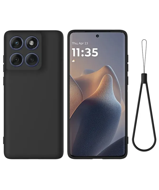 Coque Motorola Edge 60 Pro Puro silicone liquide