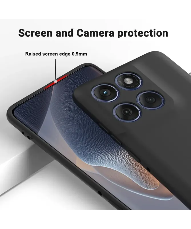 Coque Motorola Edge 60 Pro Puro silicone liquide