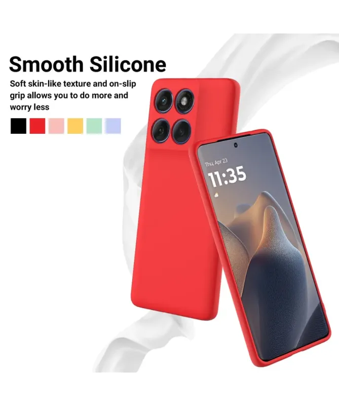Coque Motorola Edge 60 Pro Puro silicone liquide