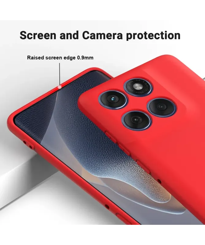 Coque Motorola Edge 60 Pro Puro silicone liquide