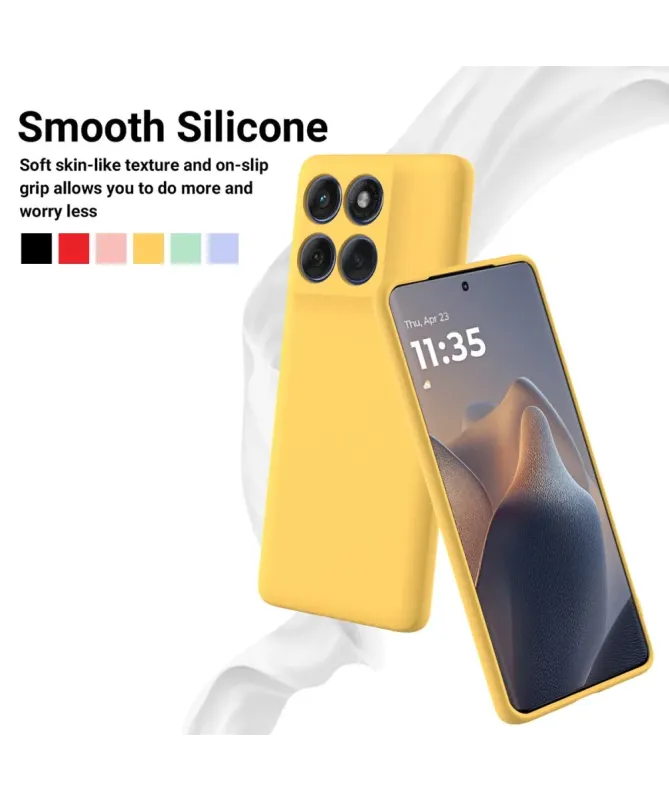 Coque Motorola Edge 60 Pro Puro silicone liquide