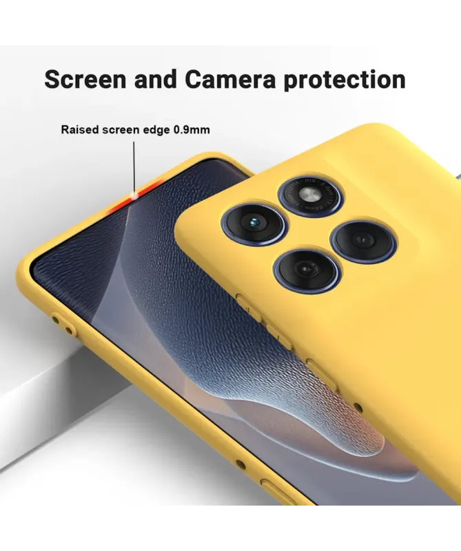 Coque Motorola Edge 60 Pro Puro silicone liquide