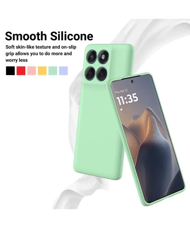Coque Motorola Edge 60 Pro Puro silicone liquide