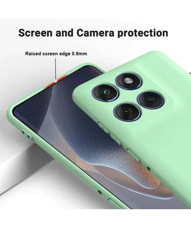 Coque Motorola Edge 60 Pro Puro silicone liquide