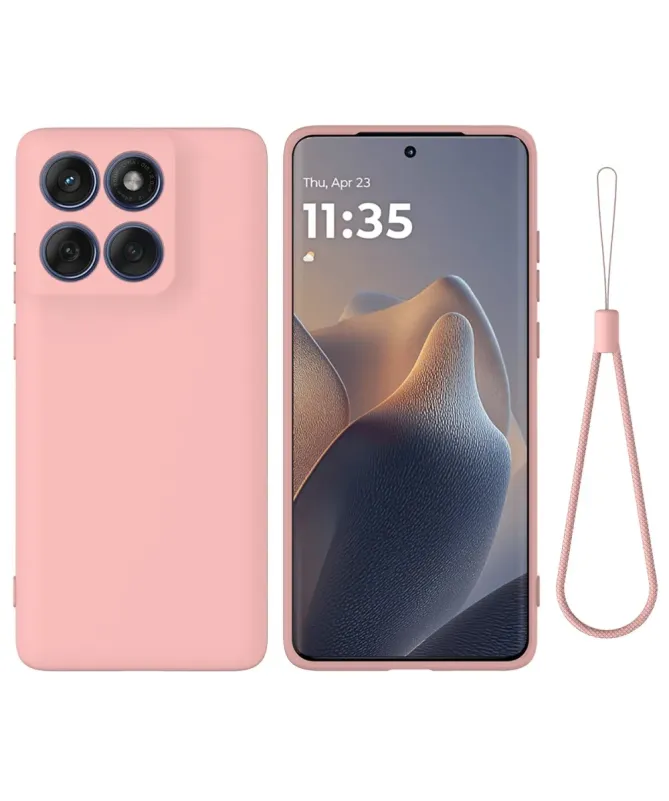 Coque Motorola Edge 60 Pro Puro silicone liquide