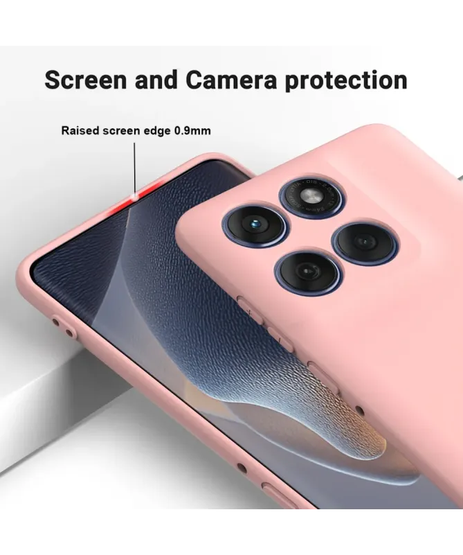 Coque Motorola Edge 60 Pro Puro silicone liquide