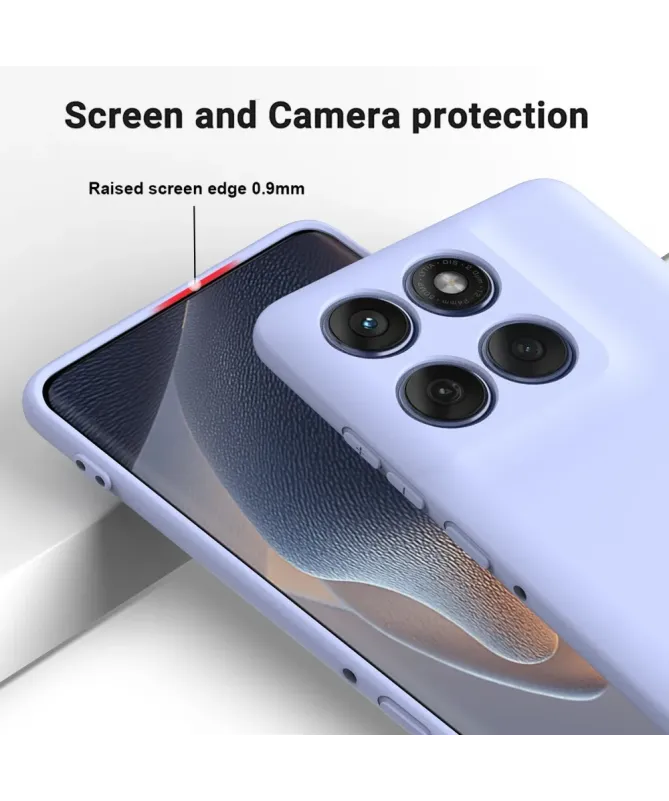 Coque Motorola Edge 60 Pro Puro silicone liquide