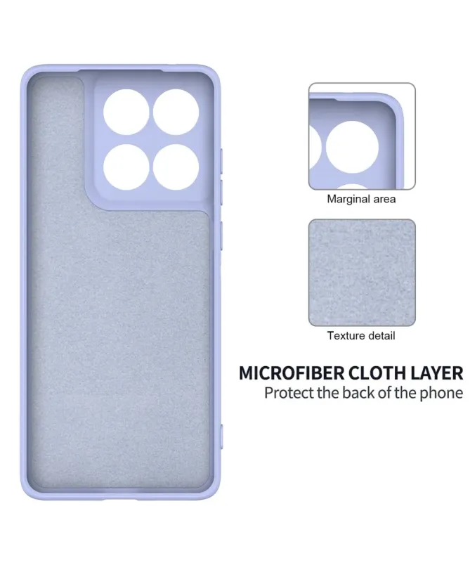Coque Motorola Edge 60 Pro Puro silicone liquide