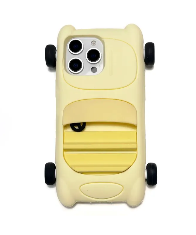 Coque iPhone 15 Pro Voiture | Silicone Antichoc