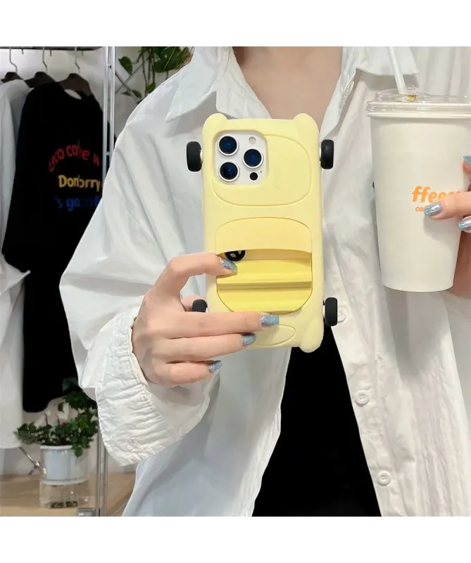 Coque iPhone 15 Pro Voiture | Silicone Antichoc