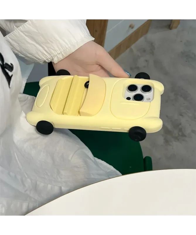 Coque iPhone 15 Pro Voiture | Silicone Antichoc