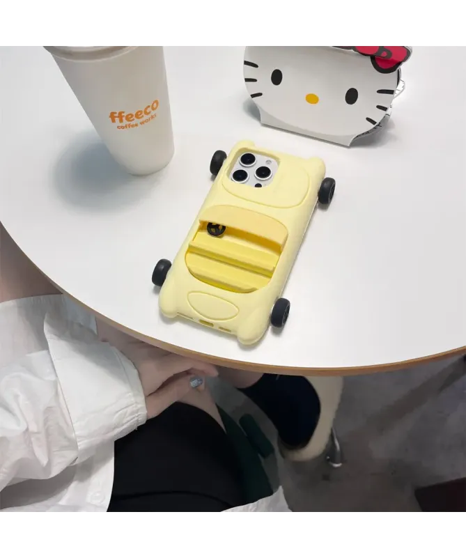 Coque iPhone 15 Pro Voiture | Silicone Antichoc