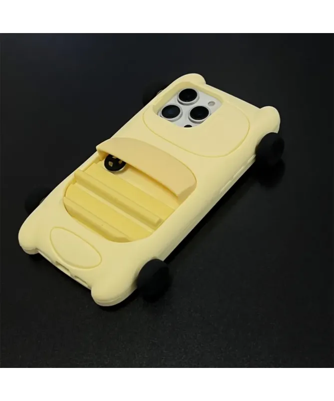 Coque iPhone 15 Pro Voiture | Silicone Antichoc