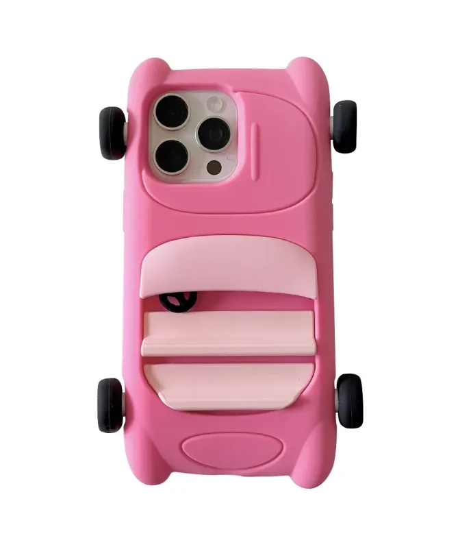 Coque iPhone 15 Pro Voiture | Silicone Antichoc