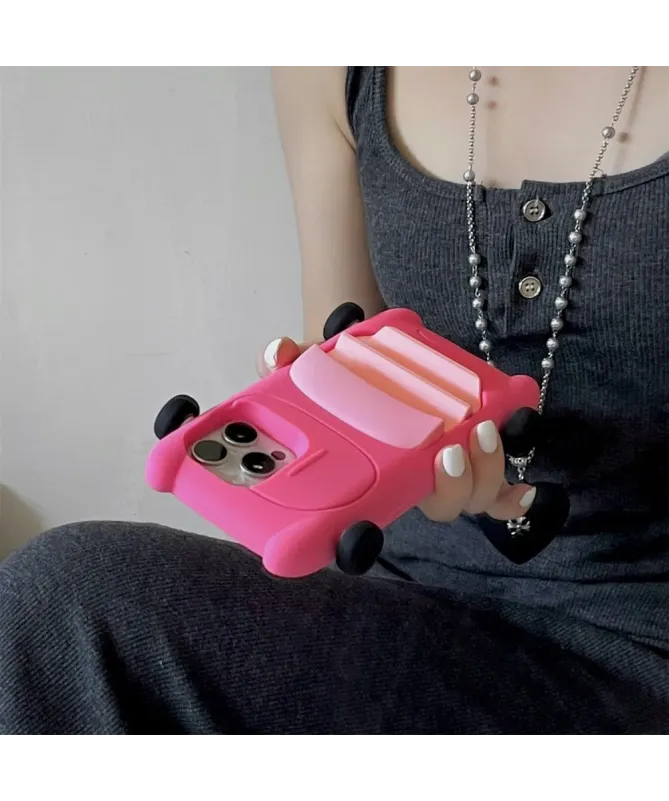 Coque iPhone 15 Pro Voiture | Silicone Antichoc