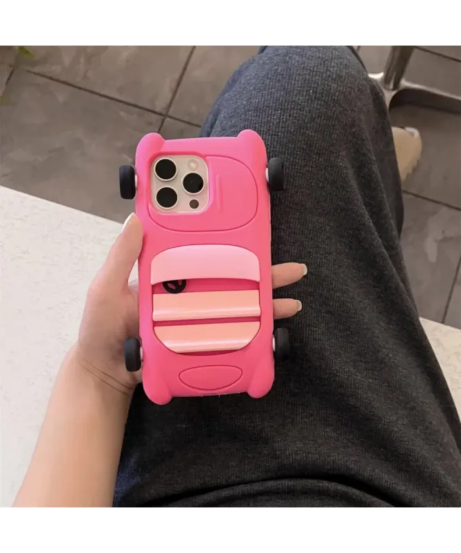 Coque iPhone 15 Pro Voiture | Silicone Antichoc