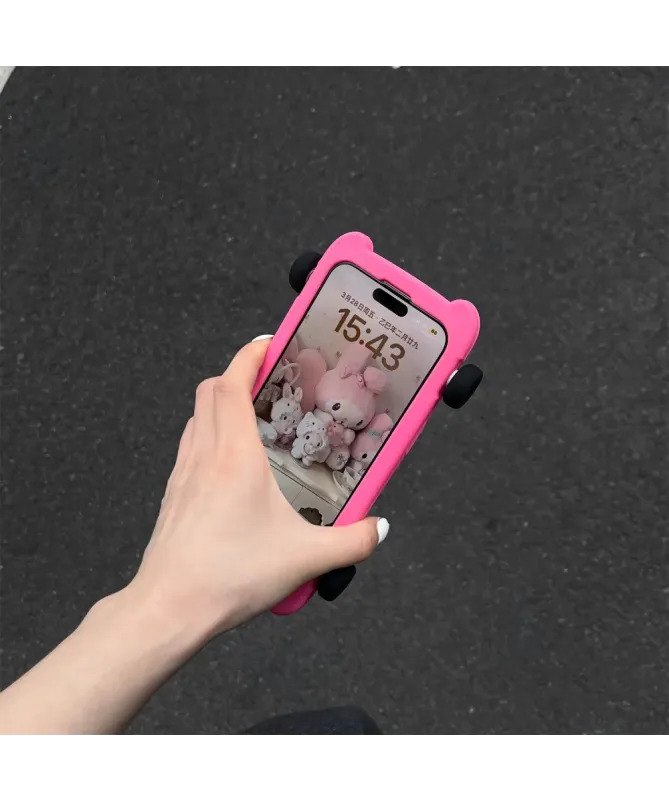 Coque iPhone 15 Pro Voiture | Silicone Antichoc