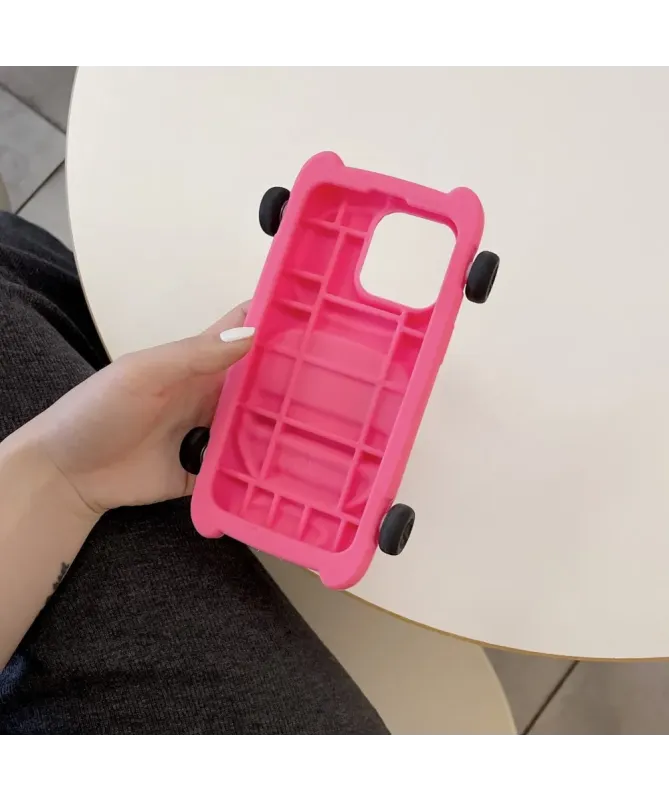 Coque iPhone 15 Pro Voiture | Silicone Antichoc