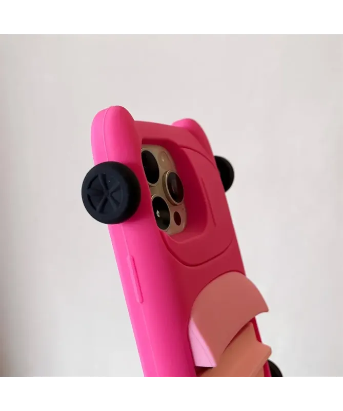 Coque iPhone 15 Pro Voiture | Silicone Antichoc