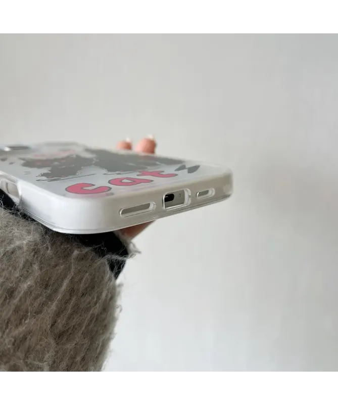 Coque iPhone 16 Pro Chat Noir