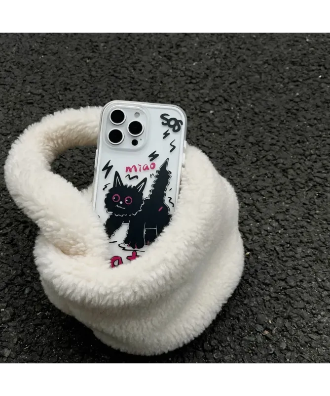 Coque iPhone 16 Pro Chat Noir