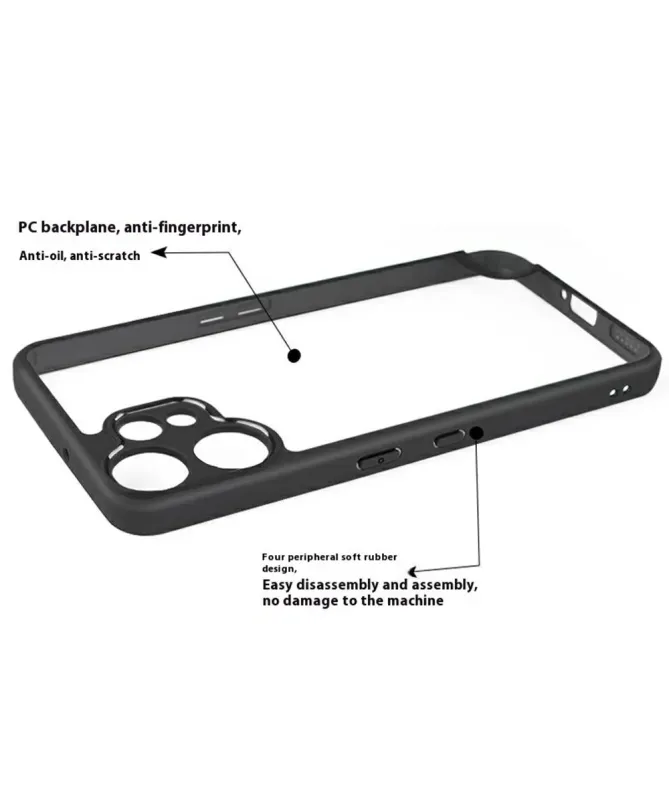Coque CMF Phone 2 Pro Style Bumper Transparent