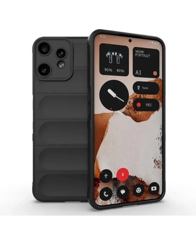 Coque CMF Phone 2 Pro Rugged silicone avec verre trempé