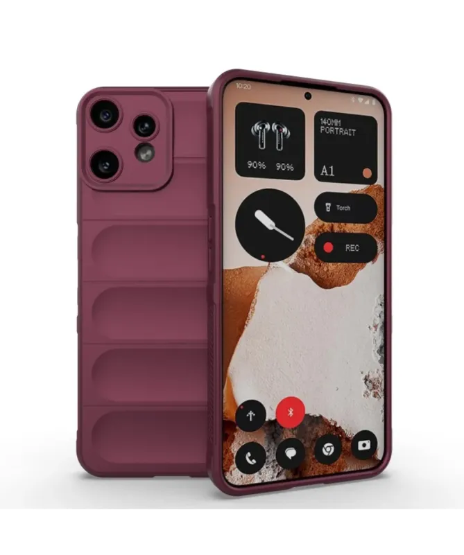 Coque CMF Phone 2 Pro Rugged silicone avec verre trempé