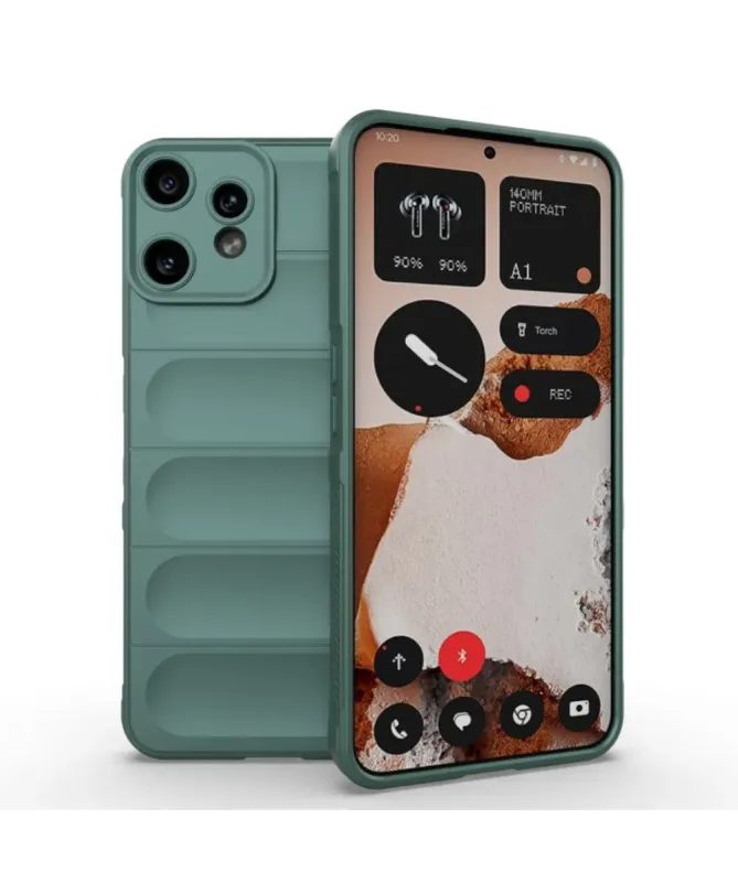 Coque CMF Phone 2 Pro Rugged silicone avec verre trempé