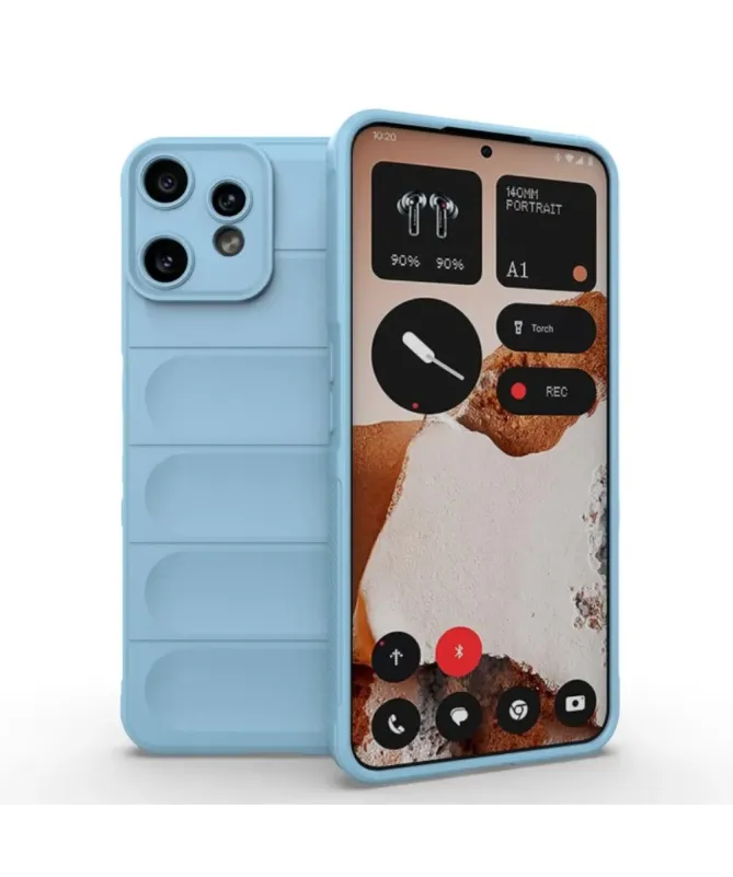 Coque CMF Phone 2 Pro Rugged silicone avec verre trempé