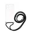 Coque Motorola Edge 60 / Edge 60 Fusion transparente avec cordon | Clé