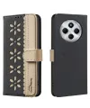 Housse Xiaomi Redmi 14 / Poco C75 Porte-Cartes Fleurs | BF36