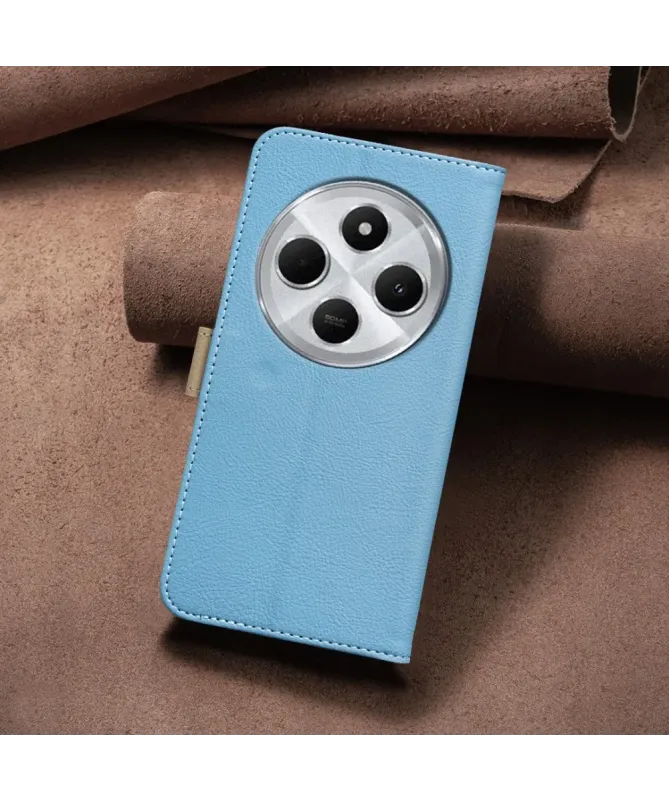 Housse Xiaomi Redmi 14 / Poco C75 Porte-Cartes Fleurs | BF36