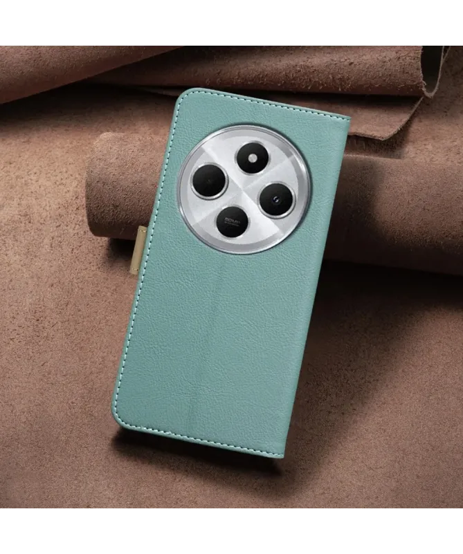 Housse Xiaomi Redmi 14 / Poco C75 Porte-Cartes Fleurs | BF36