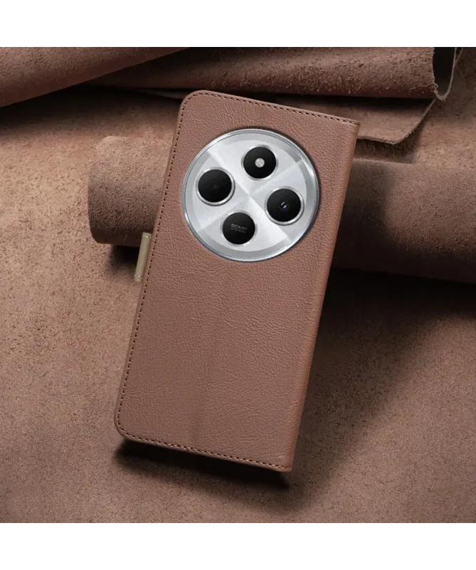 Housse Xiaomi Redmi 14 / Poco C75 Porte-Cartes Fleurs | BF36