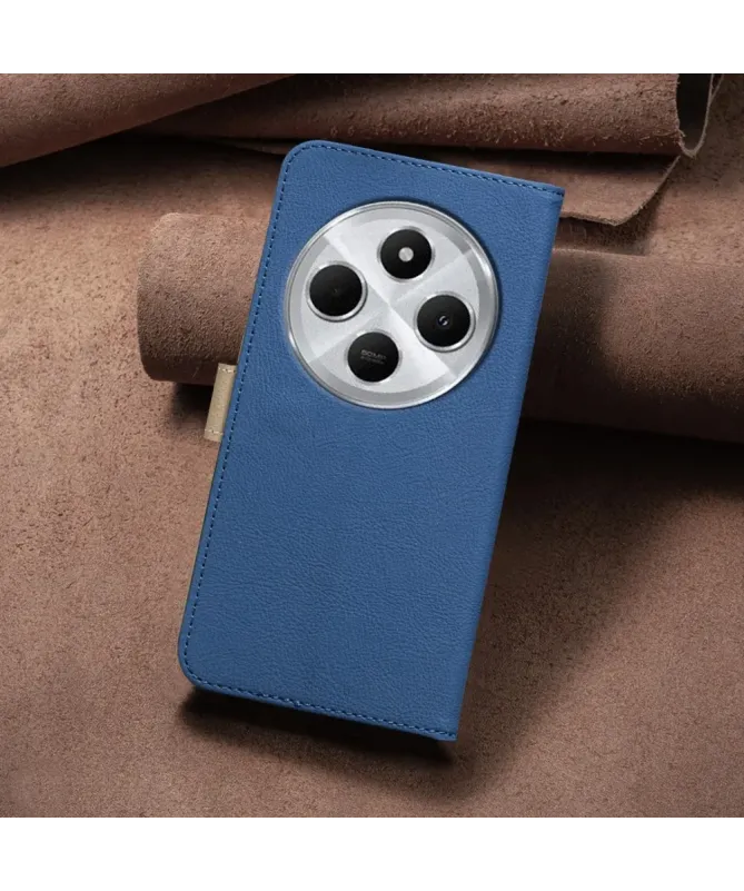 Housse Xiaomi Redmi 14 / Poco C75 Porte-Cartes Fleurs | BF36