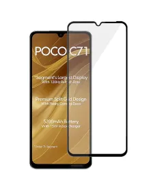 Protection d'écran Xiaomi Redmi 14C / Poco C75 / C71 en verre trempé