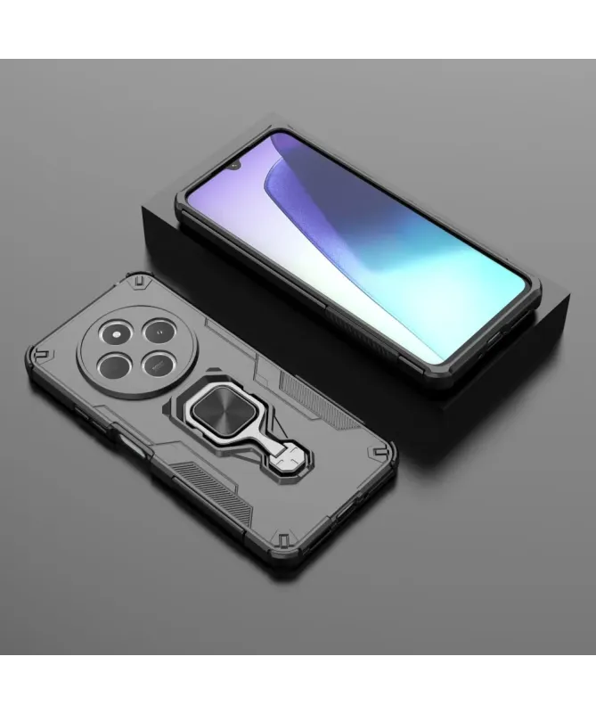 Coque Xiaomi Redmi 14C Antichoc Anneau Support Rotatif