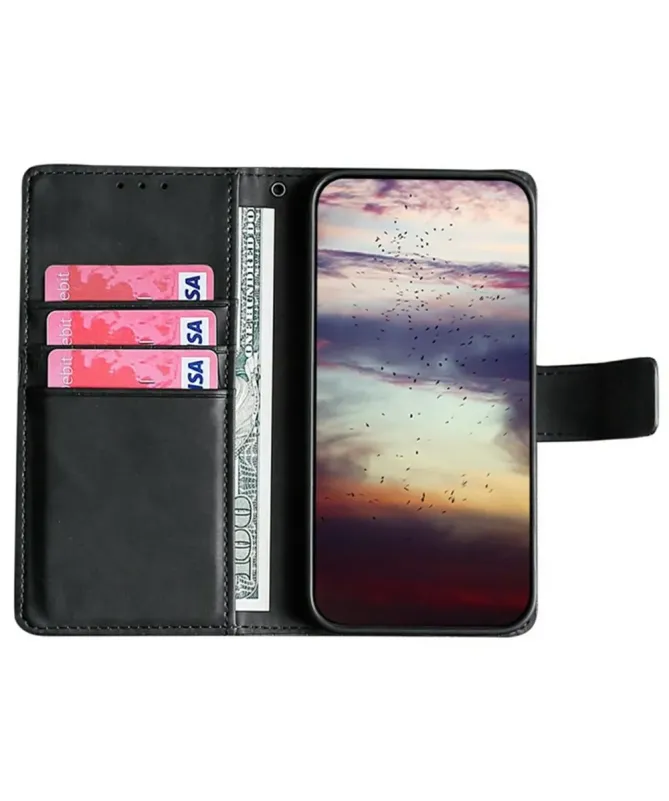 Housse Xiaomi Redmi 14C / Poco C75 simili cuir effet peau de crocodile