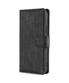 Housse Xiaomi Redmi 14C / Poco C75 simili cuir effet peau de crocodile
