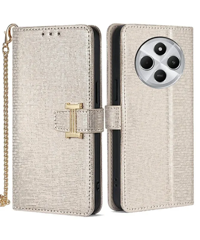 Housse à Chaîne Xiaomi Redmi 14C / Poco C75 | Effet Sequins