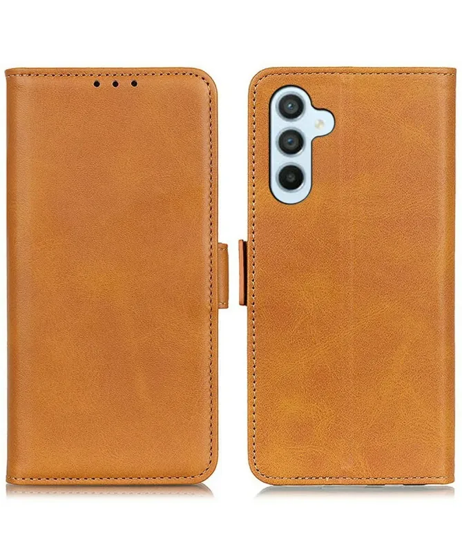 Étui Samsung Galaxy A17 portefeuille revêtement simili cuir mat