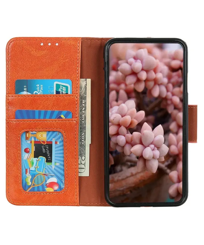 Housse Samsung Galaxy A17 Style Cuir Vieilli