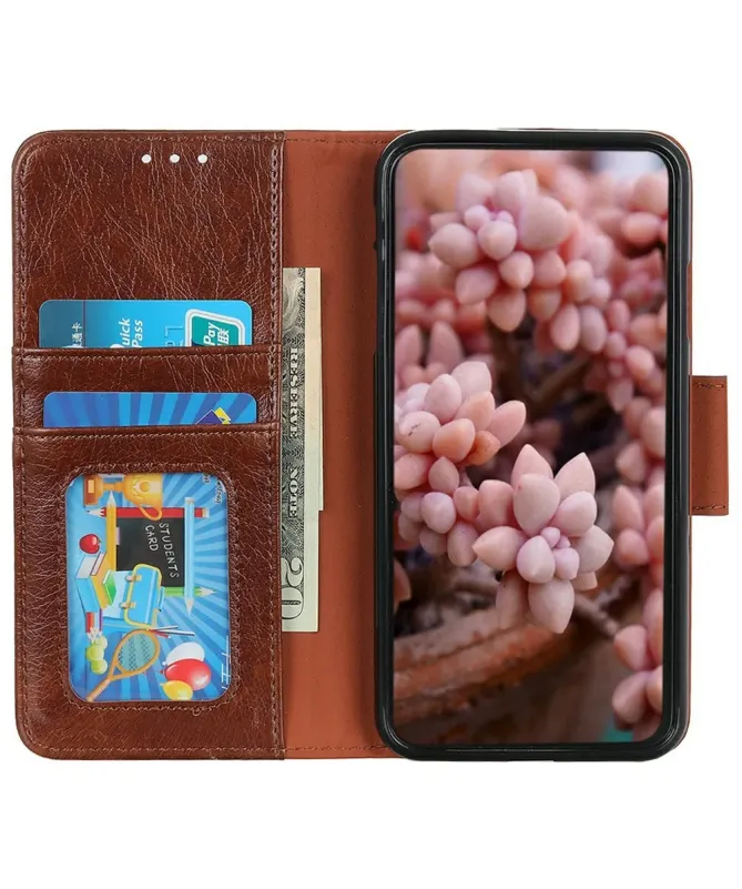 Housse Samsung Galaxy A17 Style Cuir Vieilli