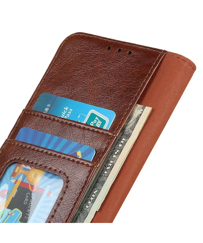 Housse Samsung Galaxy A17 Style Cuir Vieilli