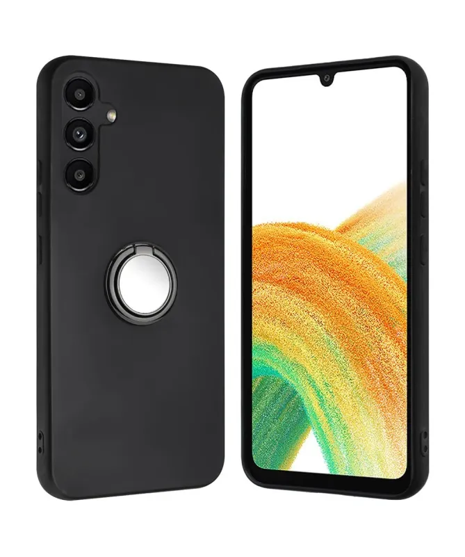 Coque Samsung Galaxy A17 Anneau Magnétique et Finition Mat