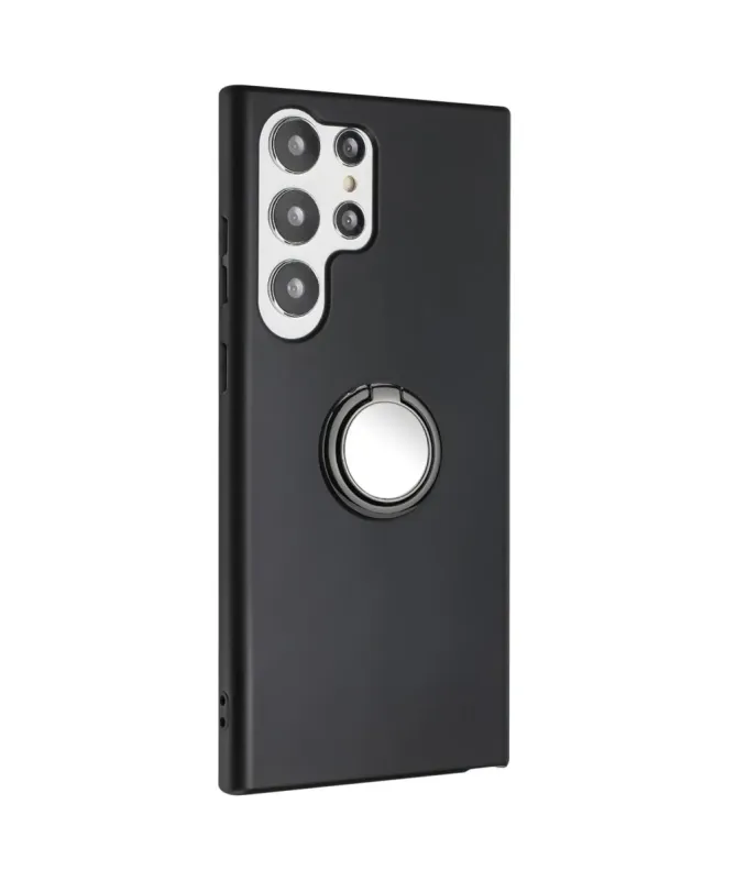 Coque Samsung Galaxy S25 Ultra Anneau Magnétique et Finition Mat