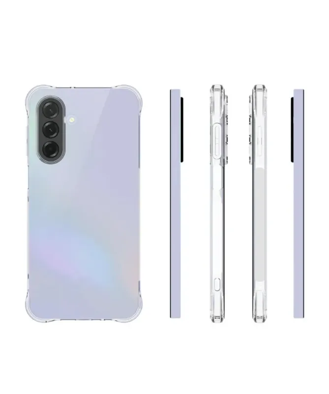 Pack Samsung Galaxy A17 | Coque Coins Renforcés Transparente avec 2 Ve