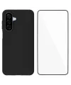 Coque Noire Mat Samsung Galaxy A17 avec Verre Trempé